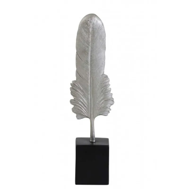 Sonderangebot Casa Padrino hotel de diseño Decoración de plata / Negro 7 x 5,5 x H. 27 cm - resorte de metal