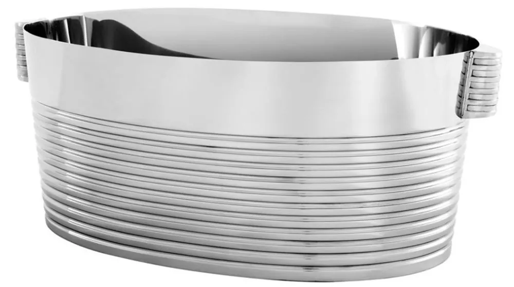 Diseñador Casa Padrino cubo de champagne de acero inoxidable con 2 asas - colección de hoteles Sale