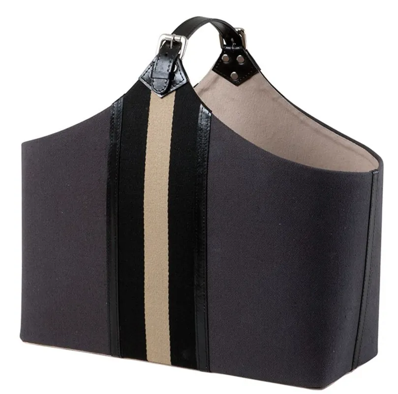 Casa Padrino bolsa de cuero de búfalo de lujo / cesta - accesorios de diseño Sonderaktion