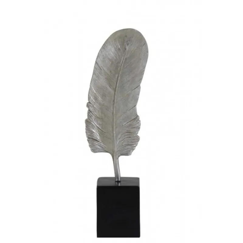 Casa Padrino hotel de diseño Decoración de plata / Negro 7 x 5,5 x H. 26 cm - resorte de metal Sonderaktion