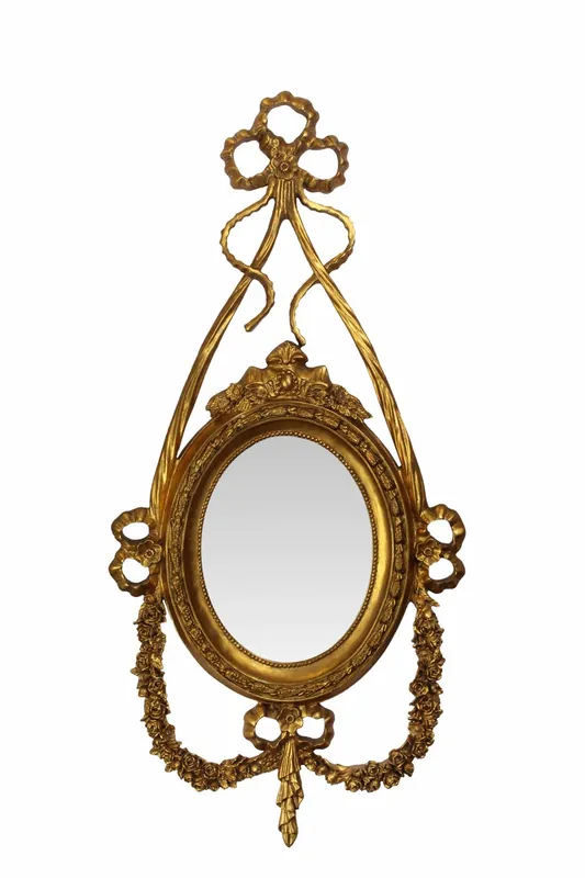 Casa Padrino barroco oro espejo de pared B 59 H x 122,5 cm - Edel y Suntuosamente Geprüft