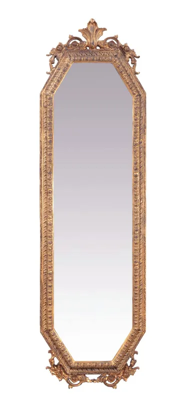 Casa Padrino barroco oro espejo de pared B 53 H x 183 cm - Edel y Suntuosamente Bestseller