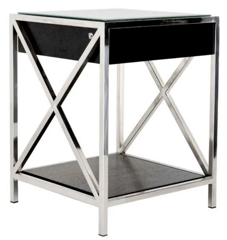 Letzte Chance Casa Padrino mesa de café de lujo mesa / cama 47 x 46 x H. 61 cm - muebles del hotel