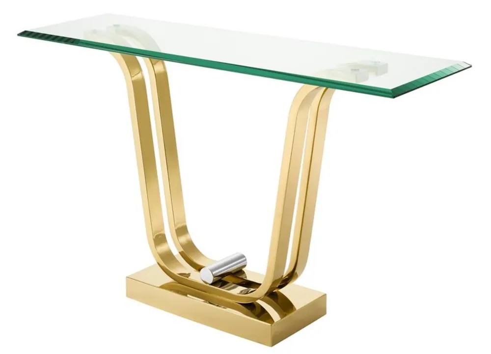 Casa Padrino consola de hotel de diseño 120 x 35 x H. 74 cm - calidad de lujo Letzte Chance