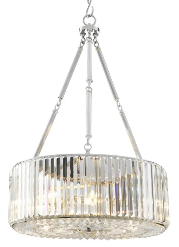 Casa Padrino lámpara de lujo de plata 53 x 77,5 cm H. - hotel de lujo de la colección Sonderaktion