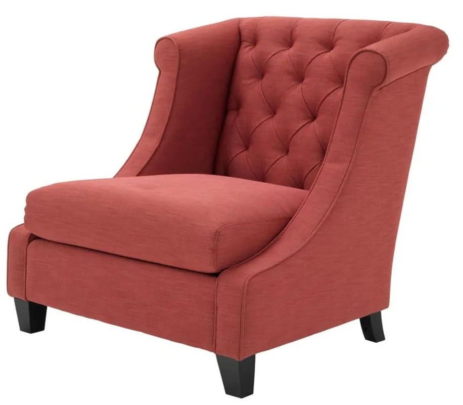 Wochenendangebot Casa Padrino vida de lujo sillón de la sala de coral rojo 86 x 93 x H. 92 cm - muebles del hotel