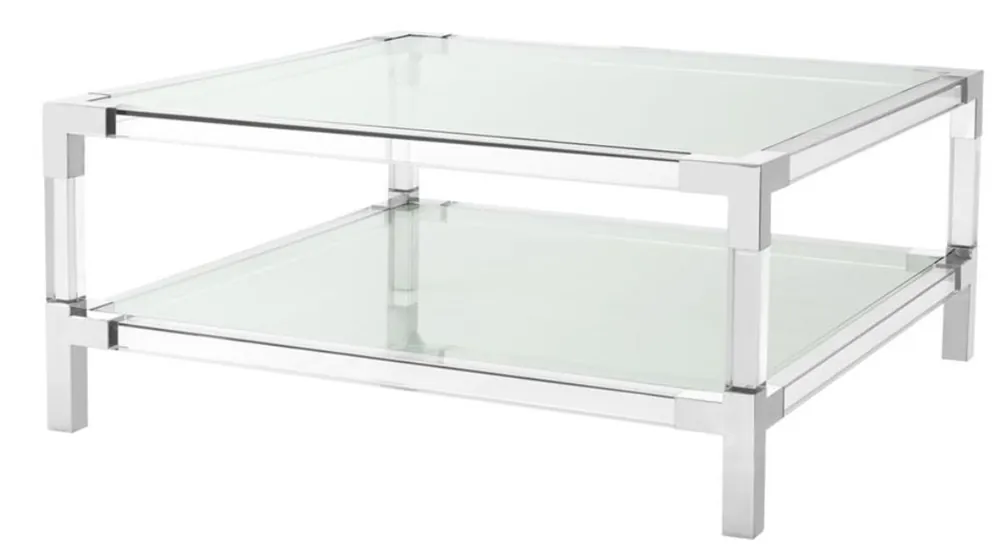 Casa Padrino mesa de centro 100 x 100 x 45 cm H. - muebles de diseño de lujo Angebot