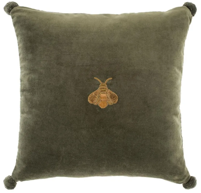 Must-Have Cojines decorativos Casa Padrino de lujo verde / oro de 60 x 60 cm - accesorios para el hogar