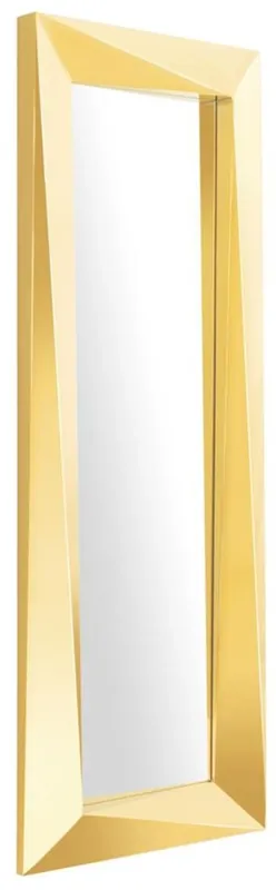 Neuheit Casa Padrino Espejo de lujo / espejo de pared de oro de 80 x H. 220 cm - lujo calidad