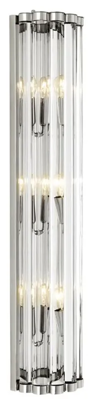 Sonderangebot Casa Padrino pared de lujo lámpara de plata 15 x 11 x H. 75 cm - lámpara de pared del hotel Restaurante
