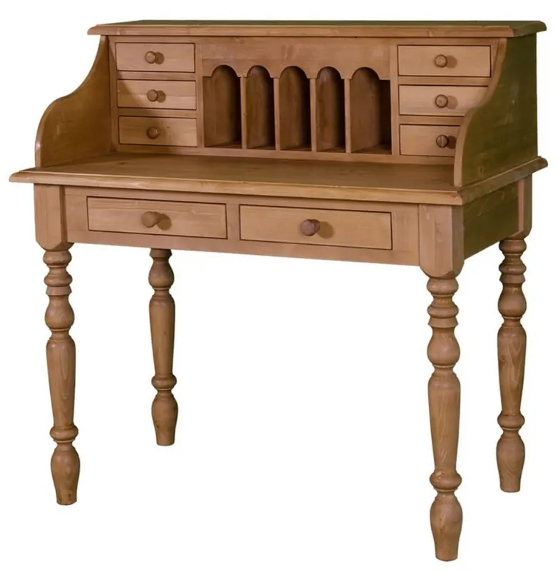 Sonderaktion Casa Padrino Escritorio en estilo casa de campo en marrón 109 x 60 x H. 110 cm - colección de estilo casa de campo
