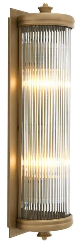 Direkt Vom Hersteller Casa Padrino lámpara de pie de salón de lujo de latón 13 x 11 x H. 43 cm - Muebles de Hotel