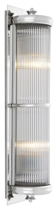 Versand Am Gleichen Tag Casa Padrino lámpara de pie de salón de lujo de plata 13 x 11 x H. 52 cm - Muebles de Hotel