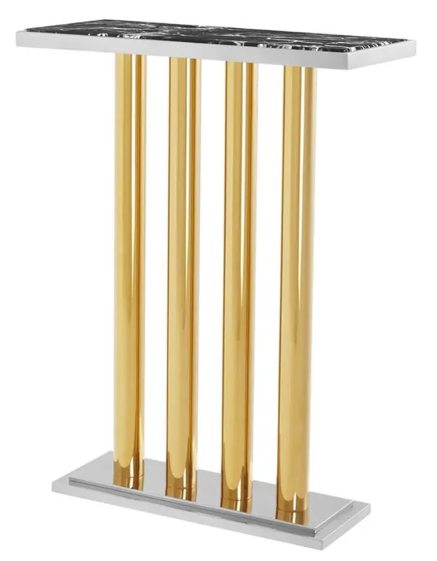 Casa Padrino consola de lujo de oro 70 x 30 x H. 93 cm - muebles de hotel de diseño Zertifiziert