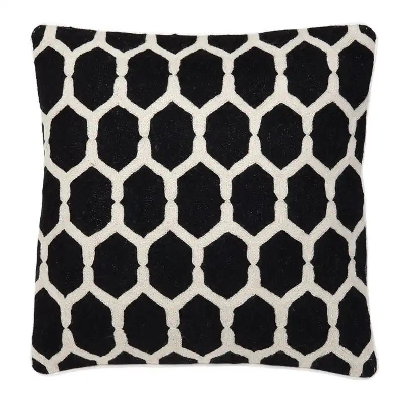 Casa Padrino Luxury Hotel Cojín Negro 50 x H. 50 cm - Colección Hotel Top-Seller