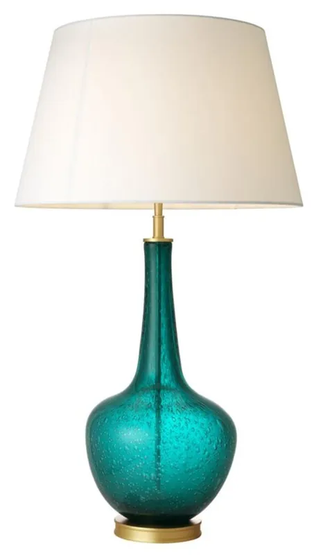 Casa Padrino lámpara de mesa de diseño de lujo turquesa 26 x 52,5 x H. 91 cm - edición limitada Schnäppchen