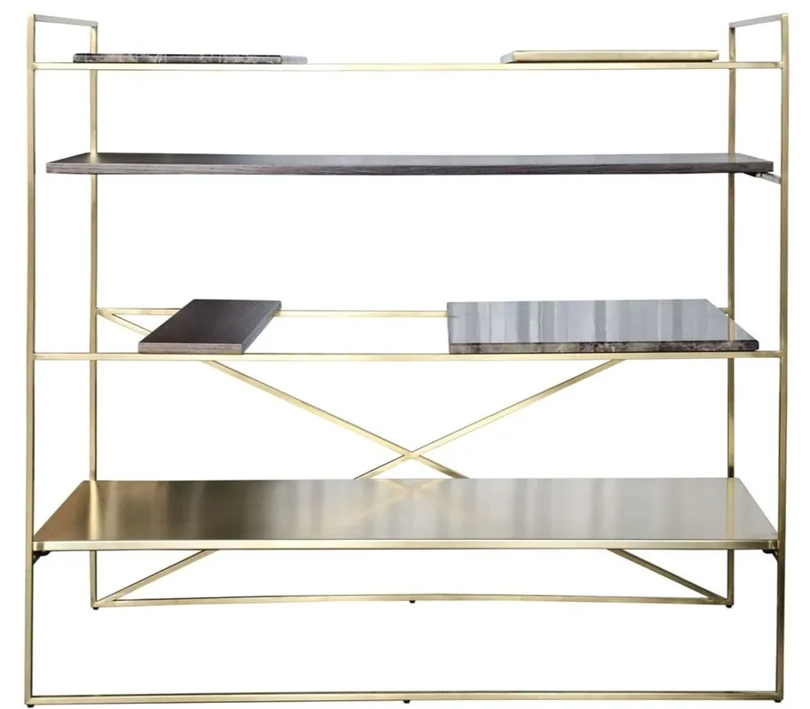 Casa Padrino mueble de sala de estar de lujo dorado 110 x 45 x H. 100,5 cm - armario de diseño Sonderaktion
