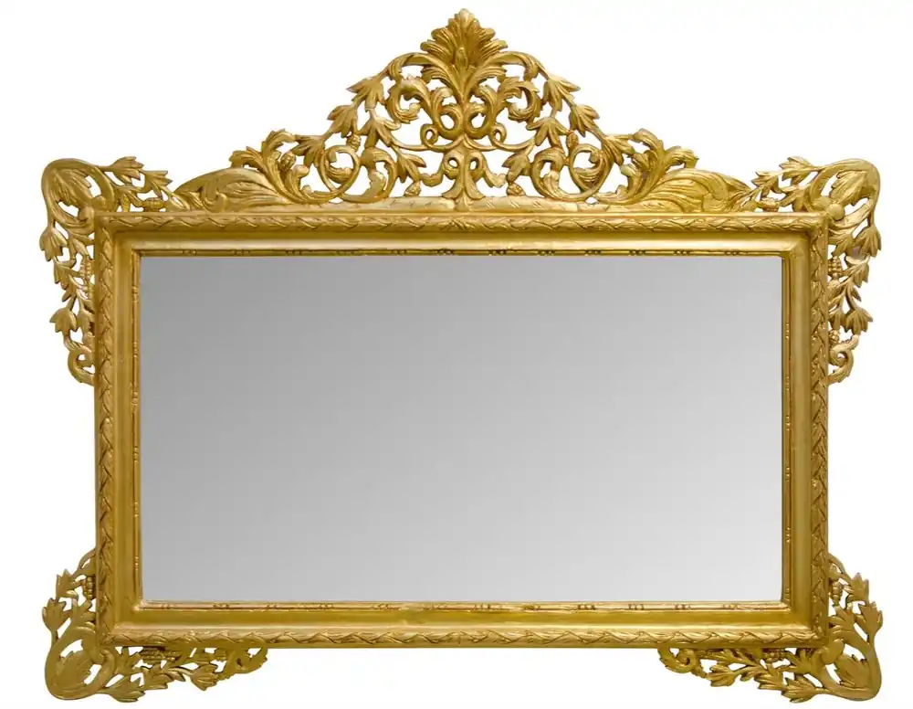 Casa Padrino antique style espejo de pared de oro 190 x H. 155 cm - Edición Limitada Nur Heute