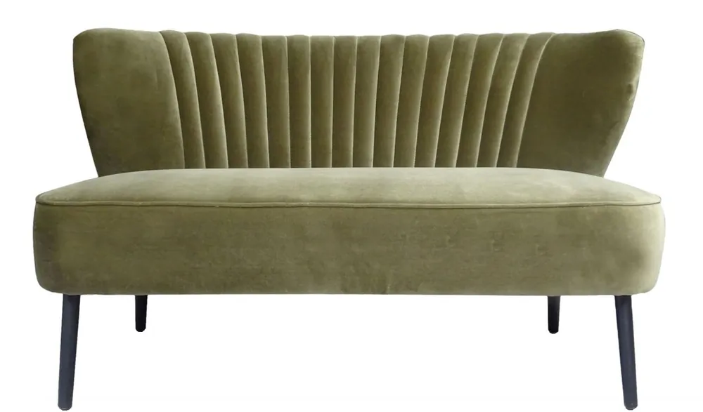 Rabatt Casa Padrino sofá de la sala de estar de lujo verde 129 x 75 x H. 73,5 cm - Muebles de Diseño