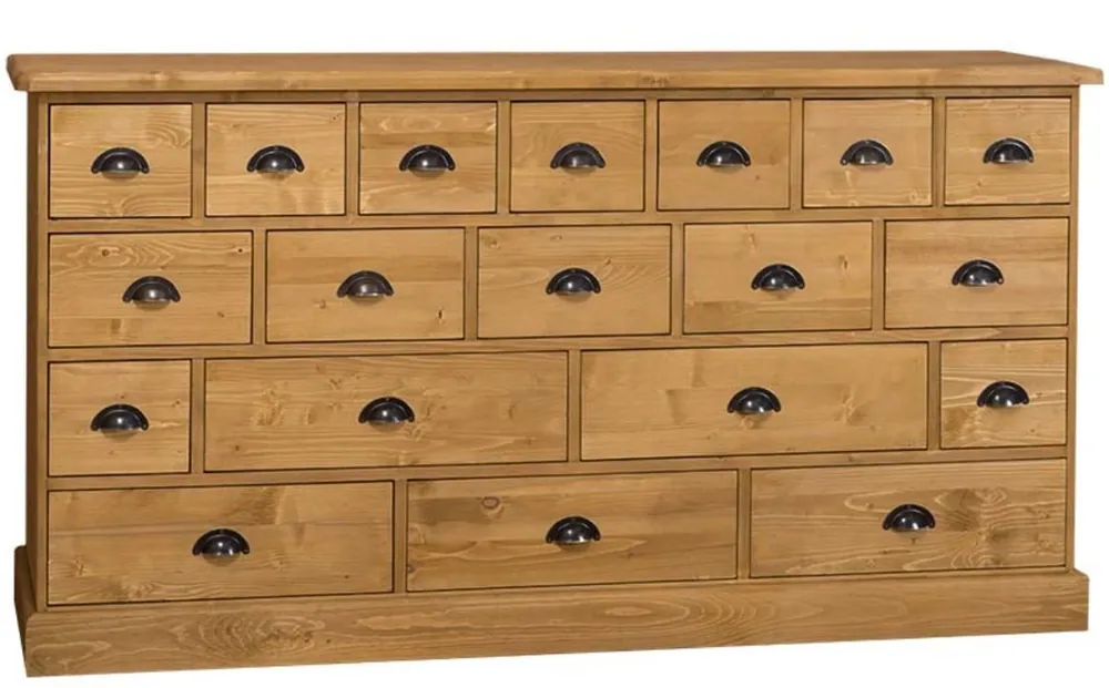 Casa Padrino cómoda de estilo country con 19 cajones - Muebles de Oficina en Estilo Country Neu