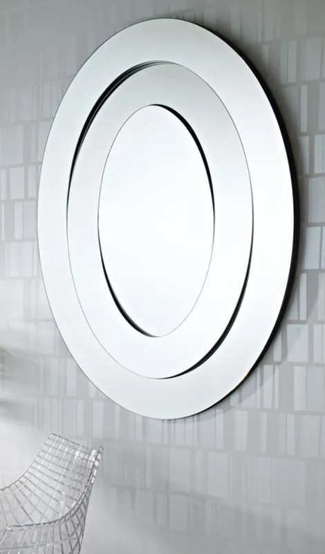 Casa Padrino espejo de lujo diseño de salón / espejo de pared 95 x H. 123 cm - Colección de Lujo Neu Im Sortiment