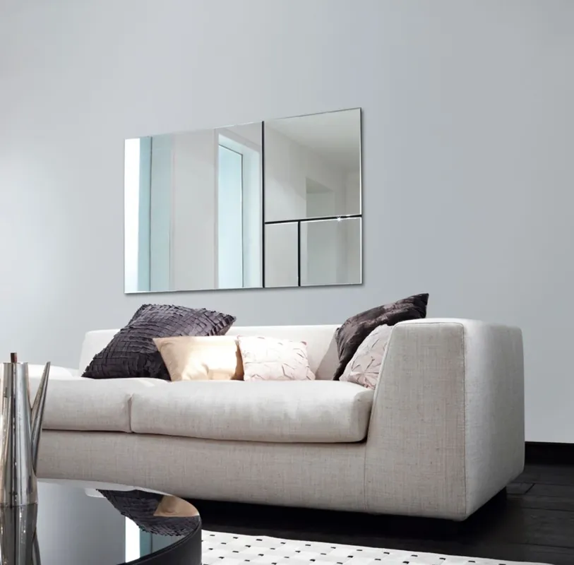Casa Padrino espejo de pared de lujo 95 x H. 154 cm - Accesorios de Salón de Diseño Must-Have
