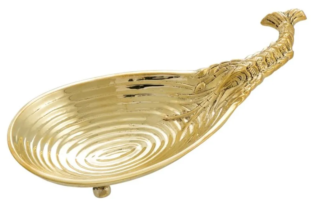 Casa Padrino bandeja de servicio de lujo latón 22 x 9,5 x H. 4 cm - Accesorios de Catering Preisreduziert
