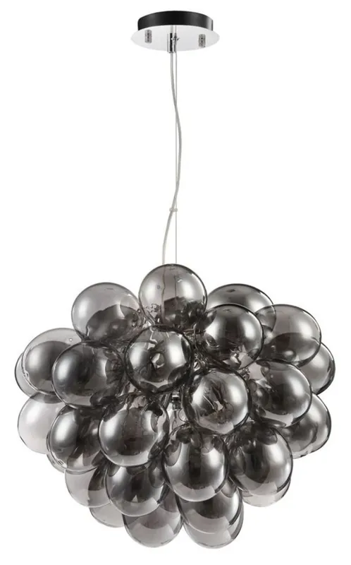 Preiswert Casa Padrino lámpara colgante de lujo en forma de uva negro Ø 44-50 x H. 40 cm - Muebles de Diseño