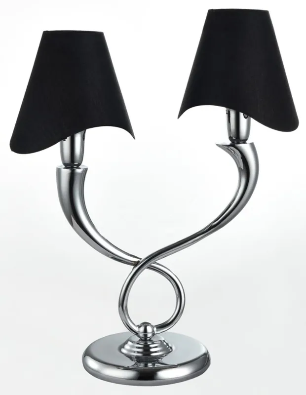 Casa Padrino lámpara de mesa de lujo plata 37 x 17 x H. 46 cm - Muebles de Hotel de Diseño Jetzt Bestellen