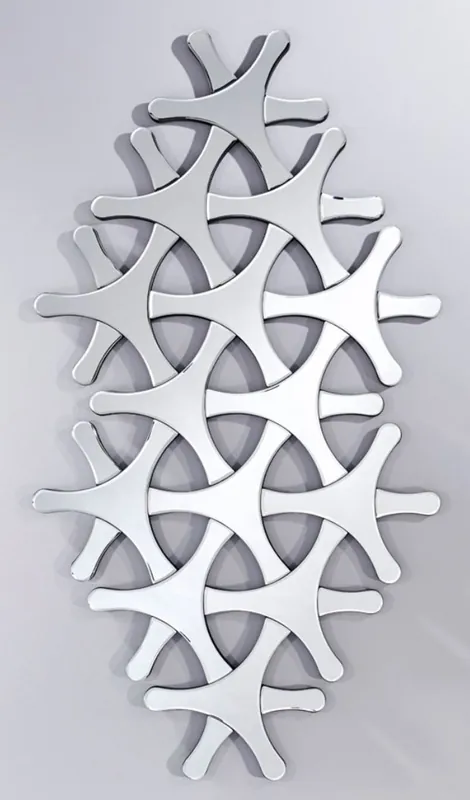 Bestpreis Casa Padrino espejo de pared de lujo 67 x H. 123 cm - Colección de Diseño