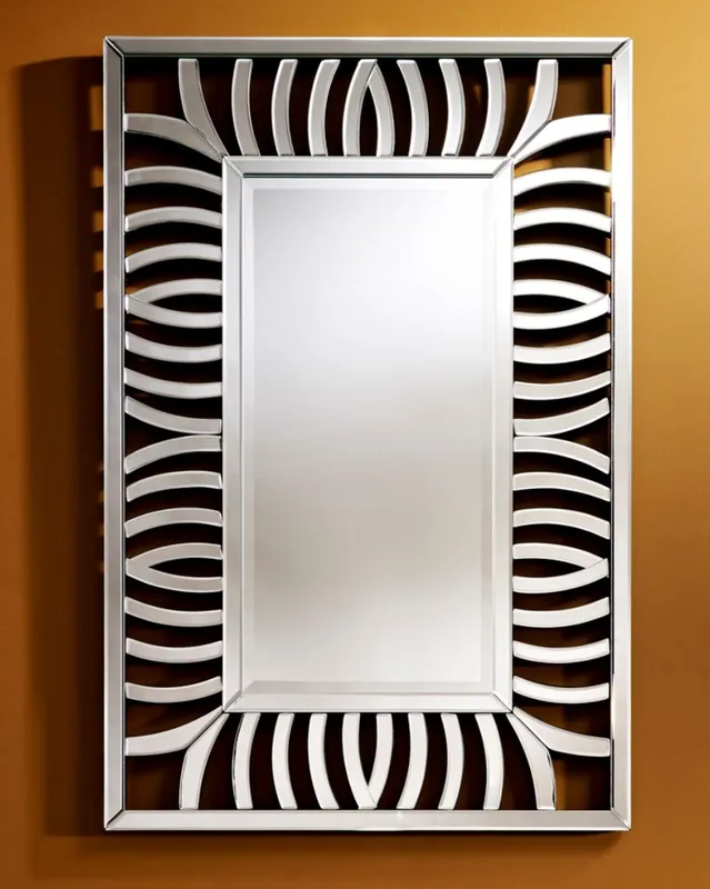 Preisknaller Casa Padrino espejo de diseño 80 x H. 120 cm - Accesorios de Lujo