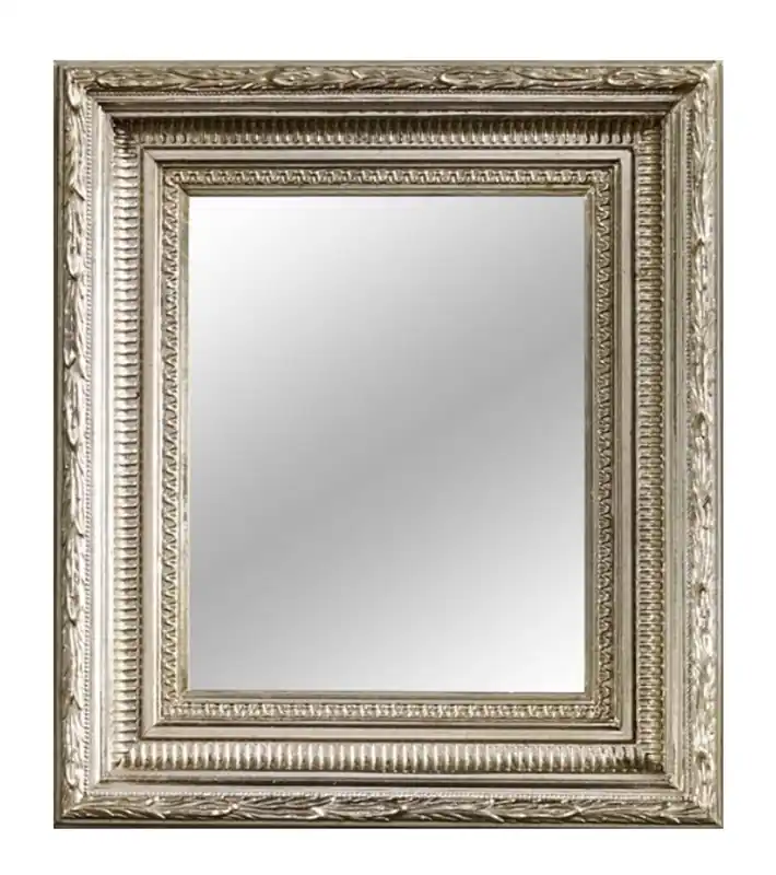 Casa Padrino espejo barroco plata 32 x H. 37 cm - Accesorios de Salón en Estilo Barroco Direktkauf