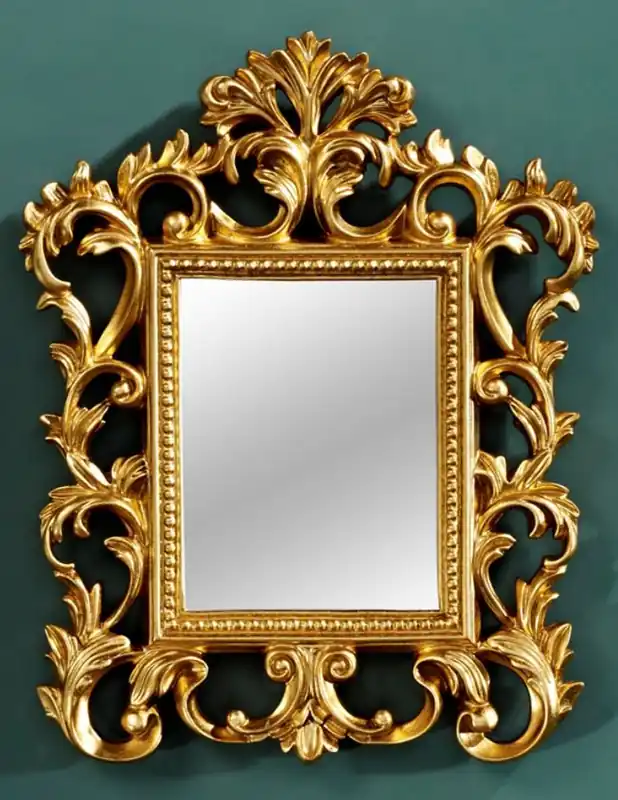 Casa Padrino espejo de pared barroco oro 40 x H. 50 cm - Muebles de Estilo Barroco Direktkauf