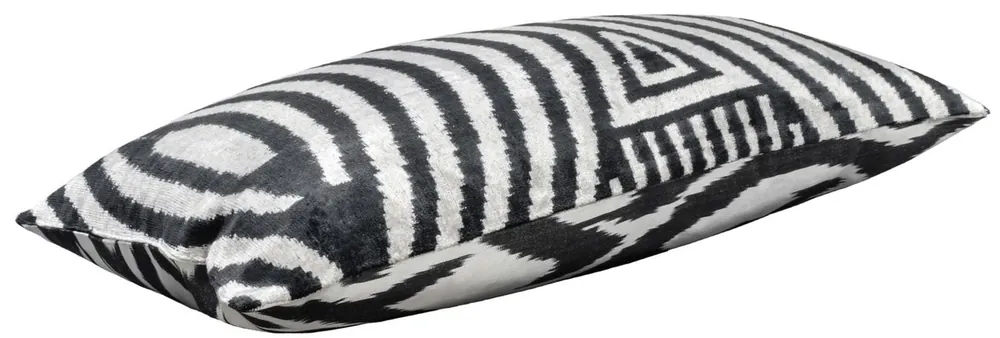 Casa Padrino cojín de lujo mod2 negro / blanco 60 x 40 cm - Accesorios de Decoración de la Sala de Estar Wochenendangebot