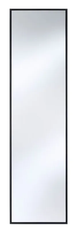 Casa Padrino espejo de lujo con marco de madera negro 35 x H. 130 cm - Espejo de Pared de Salón Schnäppchen
