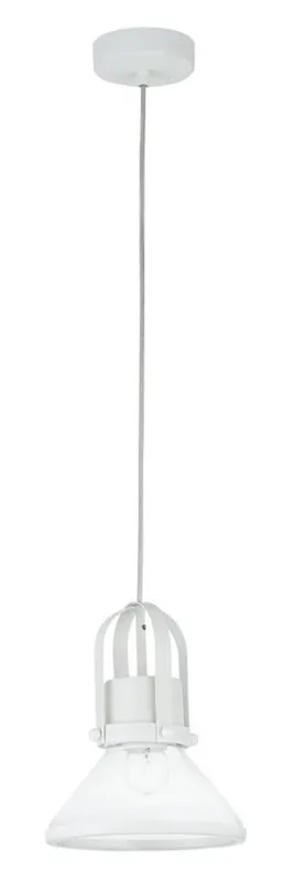 Casa Padrino lámpara colgante / luz colgante de lujo blanco Ø 18,5 x H. 23 cm - Luces y Lámparas Preisreduziert