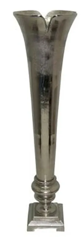 Begrenztes Angebot Jarrón de estilo antiguo Mod 2 Casa Padrino Aluminio D. 29 cm H. 110 cm - Decoración del hotel - Macetero barroco