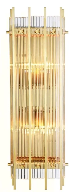 Casa Padrino lámpara de pared oro 23 x 12 x H. 65 cm - Muebles de Restaurante del Hotel Super-Preis