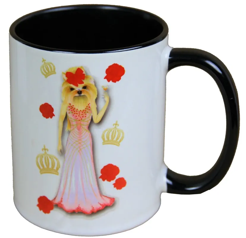 Perro Harald Glööckler Pompöös Cup con vestido de noche - diseñado por Harald Glööckler Top-Angebot
