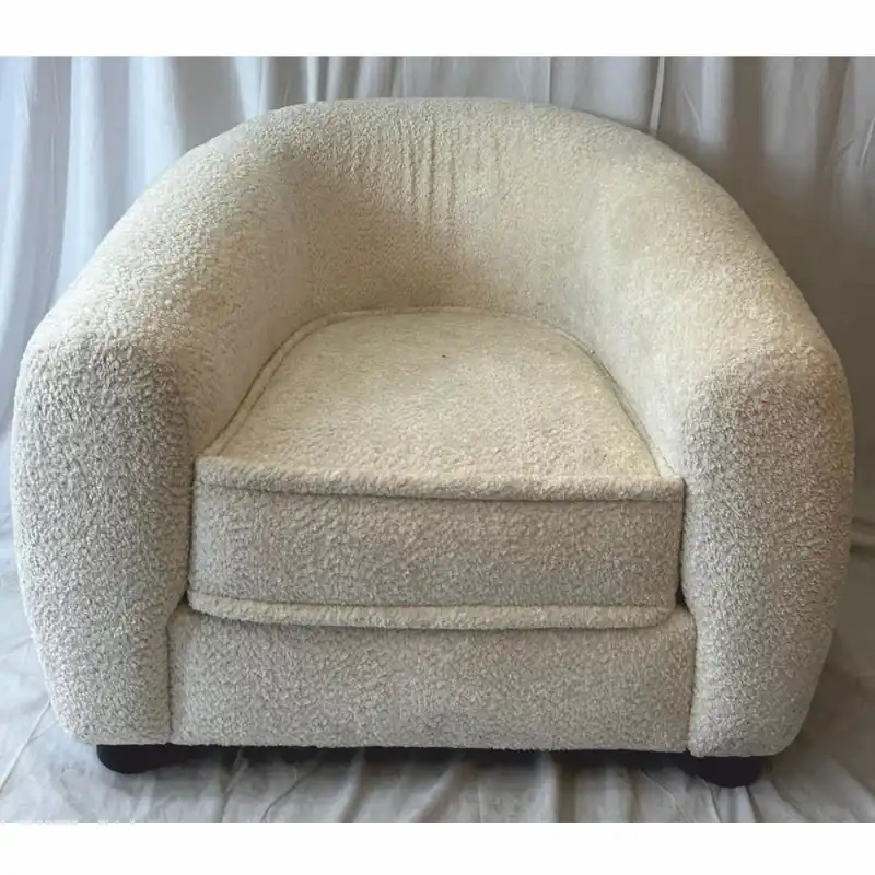 Casa Padrino sillón de lujo crema / negro 110 x 95 x A. 70 cm - Muebles de salón Jetzt Kaufen