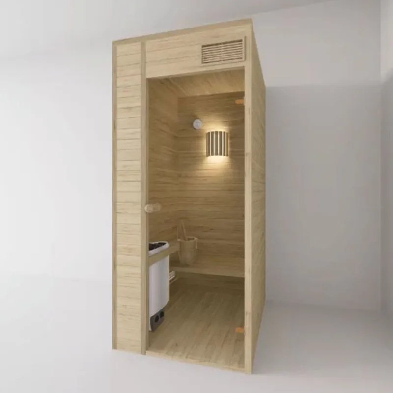 Casa Padrino sauna interior de lujo natural 100 x 100 x A. 190 cm - Mini sauna de madera maciza Online Kaufen