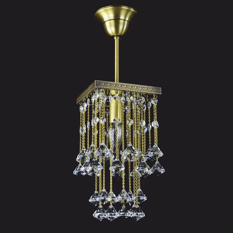 Casa Padrino lámpara colgante de cristal barroco de lujo oro A. 30 cm - Interior barroco Knallerangebot