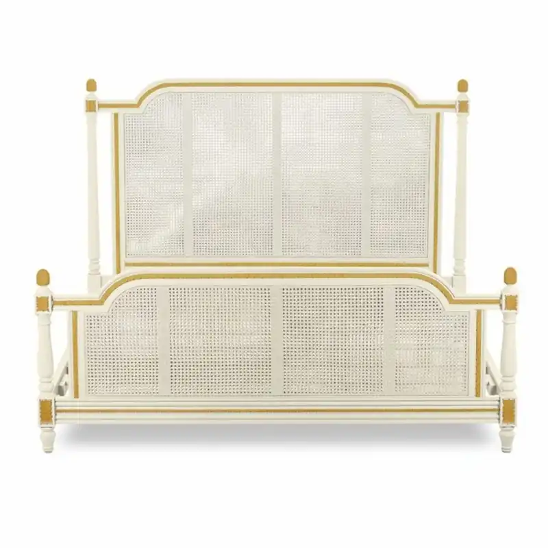 Jetzt Bestellen Casa Padrino cama doble barroco de lujo marfil / oro - Muebles de dormitorio de estilo barroco