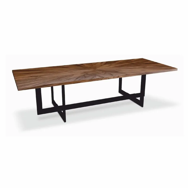 Casa Padrino mesa de comedor de lujo marrón / negro 310 cm - Muebles de comedor Markenprodukt