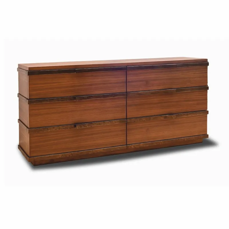 Neu Im Sortiment Casa Padrino cómoda de dormitorio de lujo con 6 cajones marrón / bronce 180 cm