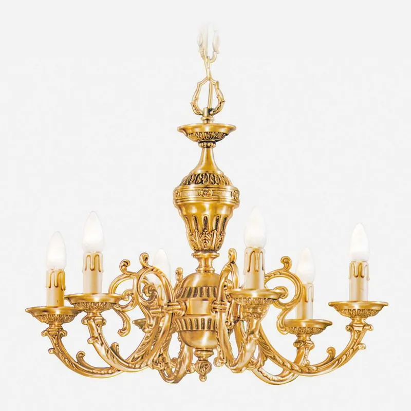 Casa Padrino araña de luces barroco de lujo oro Ø 65 x A. 55 cm - Hecho en Italia Rabatt
