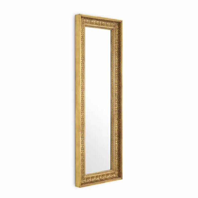 Casa Padrino espejo barroco de lujo de caoba oro antiguo A. 176 cm - Interior barroco Bestpreis