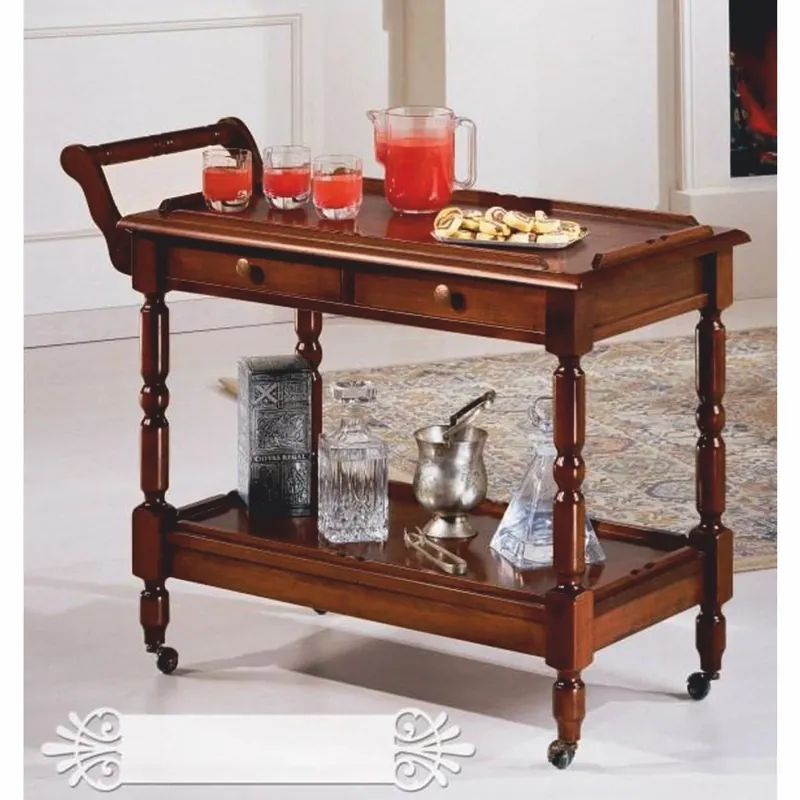 Casa Padrino carrito de servicio barroco de lujo marrón 97 cm - Hecho en Italia Bestpreis
