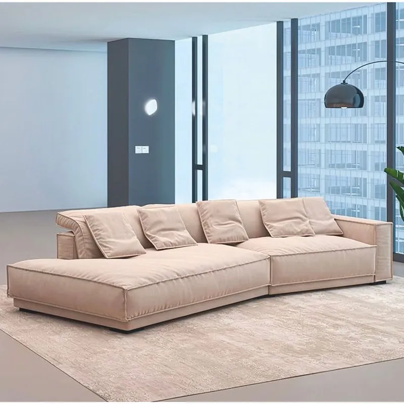 Abverkauf Casa Padrino sofá de salón y hotel de lujo lado derecho beige 320 cm - Muebles de lujo
