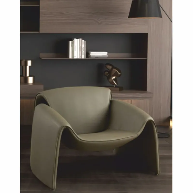 Sichere Zahlung Casa Padrino sillón de lujo de cuero artificial verde 90 cm - Muebles de salón y hotel